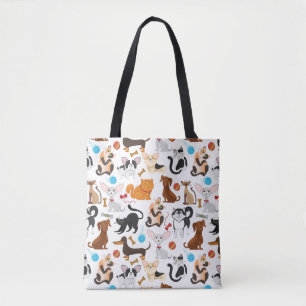 Tote Bolsa de gatos e cães