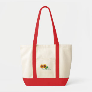Tote Bolsa de girassol