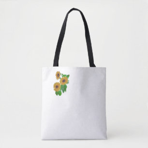 Tote bolsa de girassol