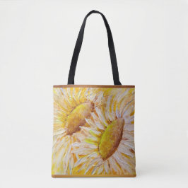 Tote Bolsa de girassol