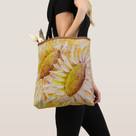 Tote Bolsa de girassol