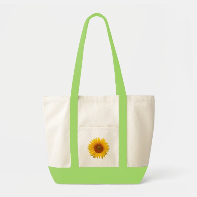 Tote Bolsa de girassol (Frente)