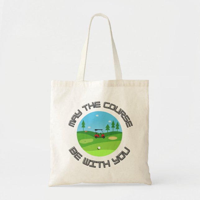 Tote Bolsa De Golfe Engraçado Para Fazer Aquele Golfe D (Frente)