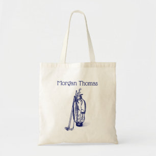 Tote Bolsa de Golfe Tacos de Golfe Azul