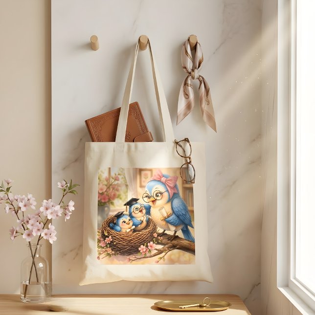 Tote Bolsa de Graduação Cozy Nest (Criador carregado)