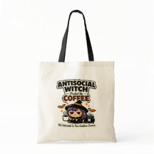 Bolsa de Halloween de Café de Bruxa Antissocial