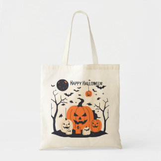 Tote Bolsa de Halloween primitivo