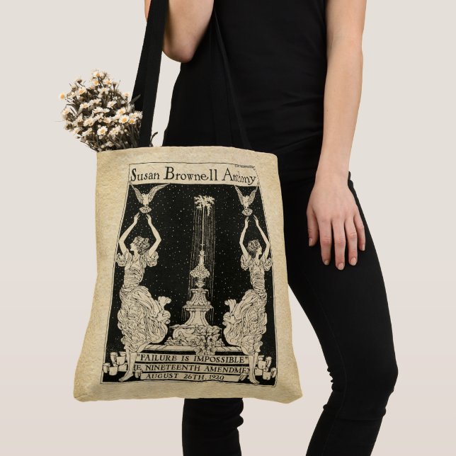Tote Bolsa de História das Mulheres: Emenda 14 (Close Up)