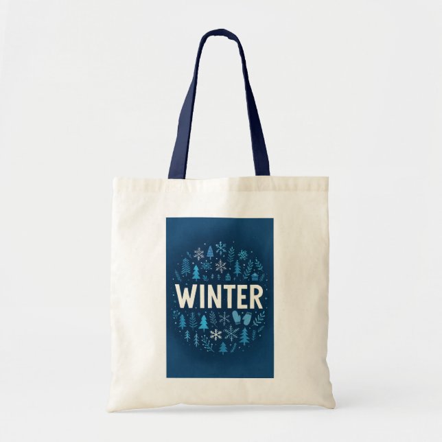 Tote bolsa de inverno  (Frente)