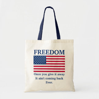 Tote Bolsa de liberdade
