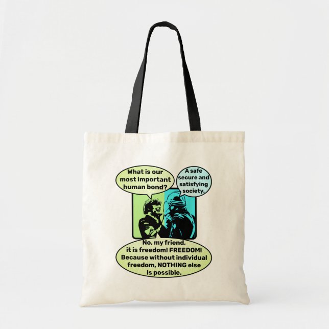 Tote Bolsa de ligação humana (Frente)