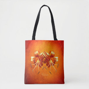 Tote Bolsa de lírios duplos
