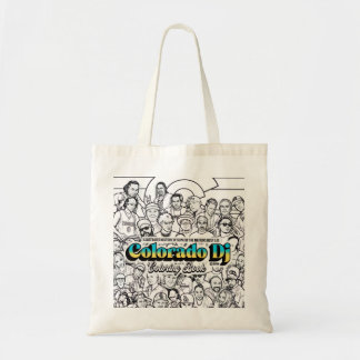 Tote Bolsa de livro de colorir Colorado Djs