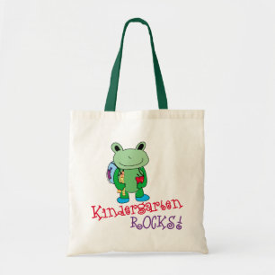Tote Bolsa de Livros de Rochas do Jardim de Infância