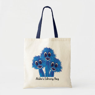Tote Bolsa de Livros Infantil Emu Avestruz Pássaro Aust