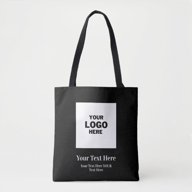 Tote Bolsa de logotipo (Frente)