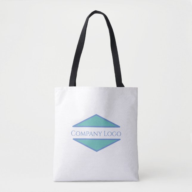 Tote Bolsa de logotipo da empresa personalizada (Frente)