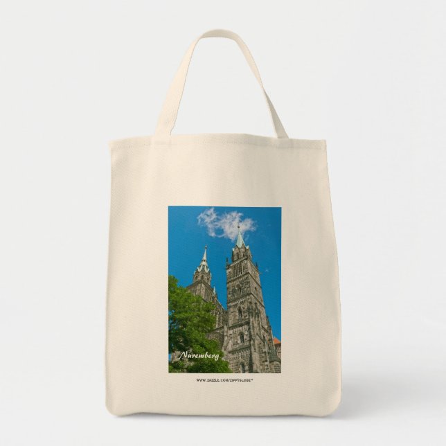 Tote Bolsa de Lona de Nuremberga (Frente)