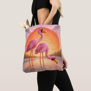 Tote Bolsa de lona estética trendy para todos os dias