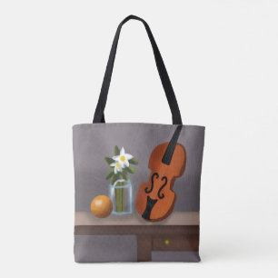 Tote Bolsa de lona estética trendy para todos os dias