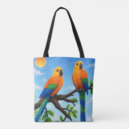 Tote Bolsa de lona estética trendy para todos os dias