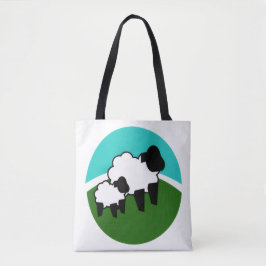 Tote Bolsa de lona estética trendy para todos os dias