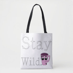Tote Bolsa de lona estética trendy para todos os dias