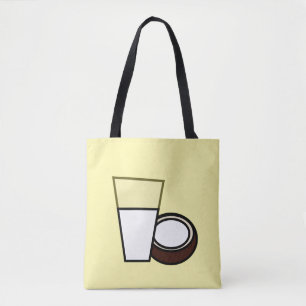 Tote Bolsa de lona estética trendy para todos os dias