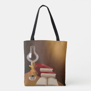 Tote Bolsa de lona estética trendy para todos os dias