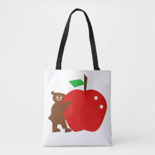 Tote Bolsa de lona estética trendy para todos os dias