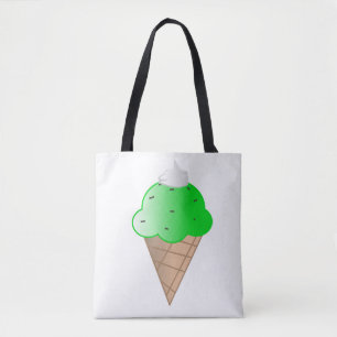 Tote Bolsa de lona estética trendy para todos os dias