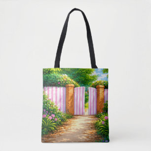 Tote Bolsa de lona estética trendy para todos os dias