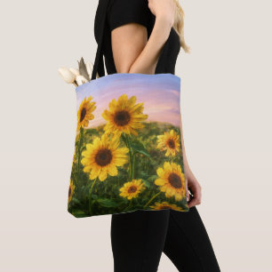 Tote Bolsa de lona estética trendy para todos os dias