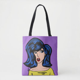 Tote Bolsa de Lona "Eu Vi Isso"