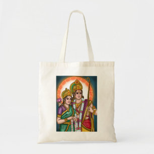 Tote Bolsa de lona Lord Sita Ram