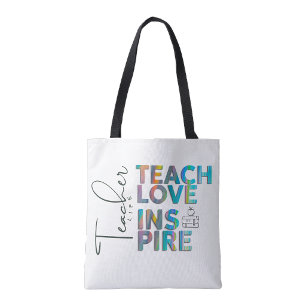 Tote Bolsa de Lona para Professor, Bolsa de Lona de Agr