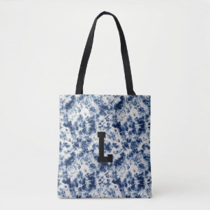 Tote Bolsa de lona personalizada com monograma e tingim