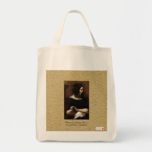 Tote Bolsa de Lona "Uma Felicidade" de George Sand