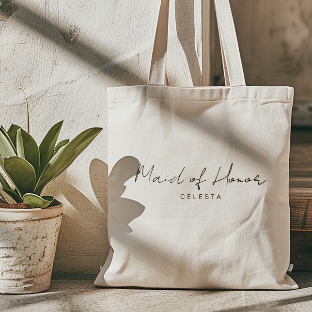 Tote Bolsa de Madrinha de casamento personalizável e el (Criador carregado)