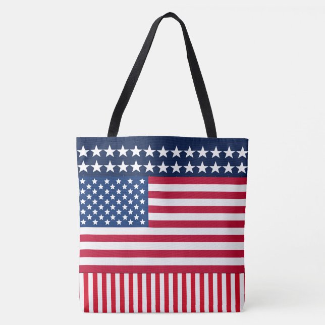 Tote Bolsa de Mashup de Sinalizador de Estrelas e strip (Frente)