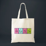 Tote Bolsa de mesa periódica Atlanta<br><div class="desc">Atlanta se destacou como No La N Ta (Astatine Lanthanum Nitrogen Tantalum) em um saco para o cientista em você.</div>