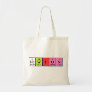 Tote Bolsa de mesa periódica Newton
