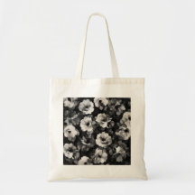 Bolsa de Monocromo Floral Misturado