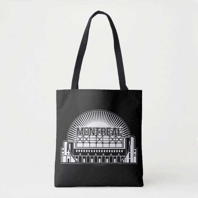 Tote Bolsa de Montreal Landmark (Frente)