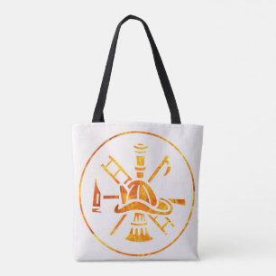 Tote Bolsa de mulheres bombeiros ou na praia