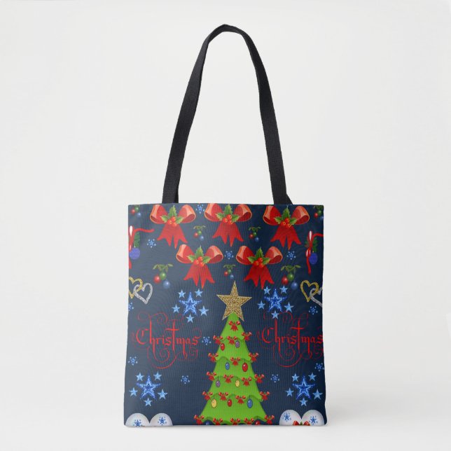 Tote bolsa de natal (Frente)