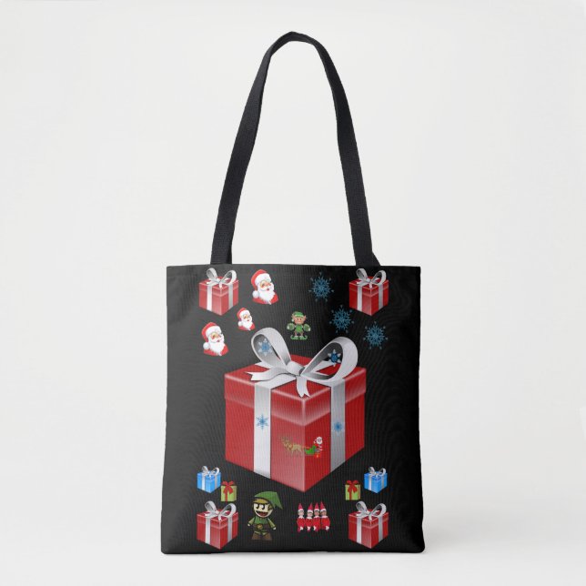 Tote bolsa de natal (Frente)