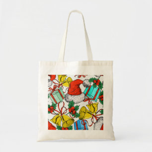 Tote Bolsa de natal decorativo personalizado