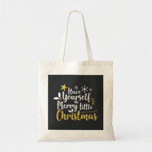 Tote Bolsa de natal decorativo personalizado
