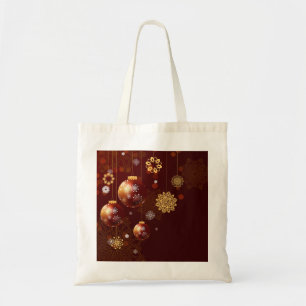 Tote Bolsa de natal decorativo personalizado